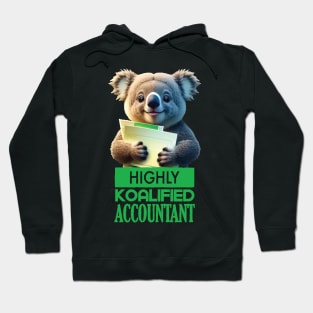 Just a Highly Koalified Accountant Koala Hoodie